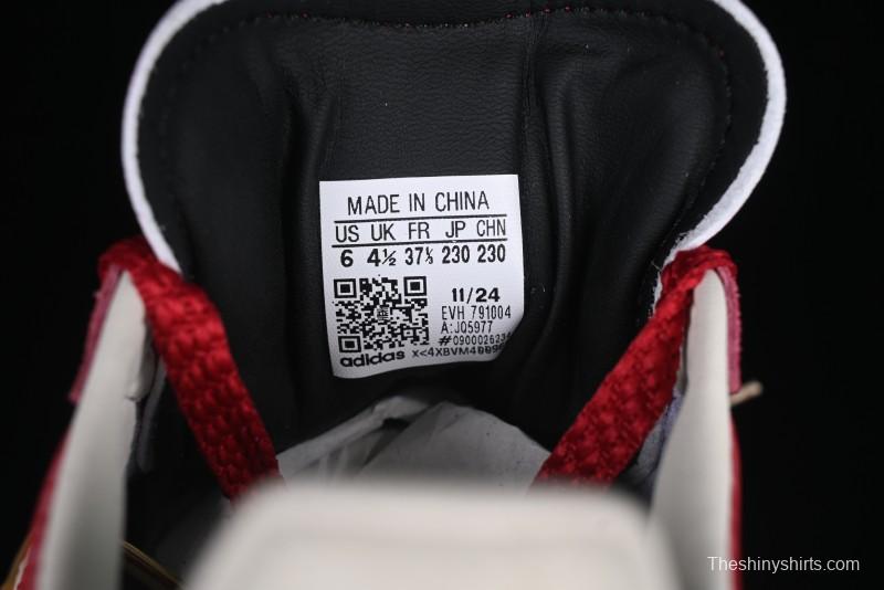 Adidas Originals Gazelle Bold JQ5977 Snake Year Limited Edition Low-Top Sneakers with Anti-Slip and Wear-Resistant Thick Sole