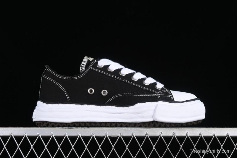 Wayne MMY Original Sole Leather Low Sneaker with Deconstructed Ice Cream Sole - W.E5