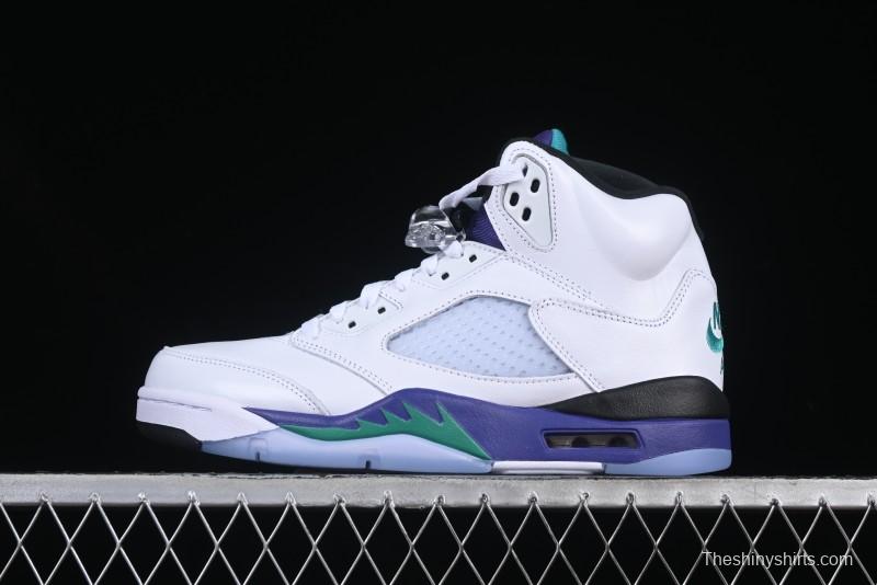 Nike Air Jordan 5 OG "Grape" Retro Basketball Shoes - HQ7978-100
