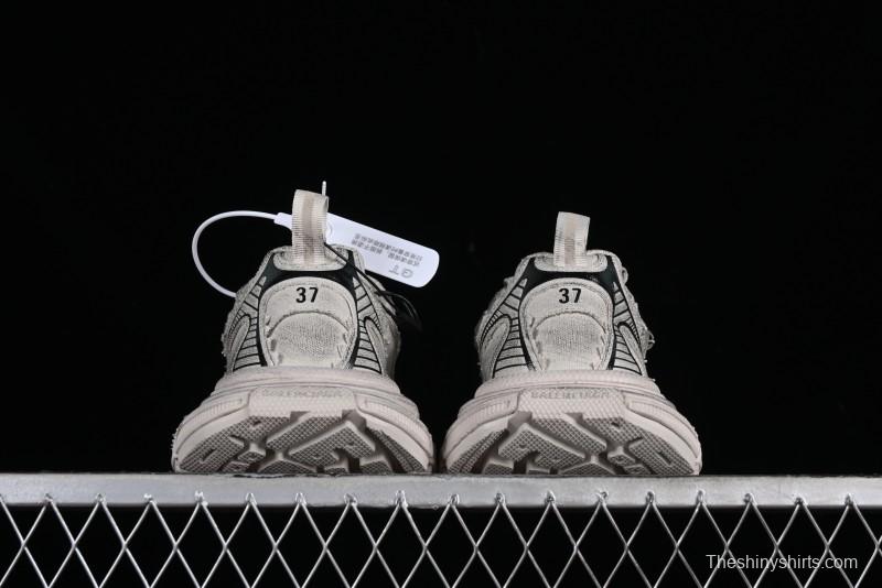 Balenciaga Phantom Sneaker 10th Generation Trend Running Shoes with Transparent Heel Strap - W3XDC2002