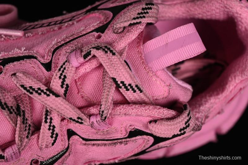 Balenciaga Phantom Sneaker Ten-Gen Trend Running Shoes with Transparent Heel Strap - W3XDC5000