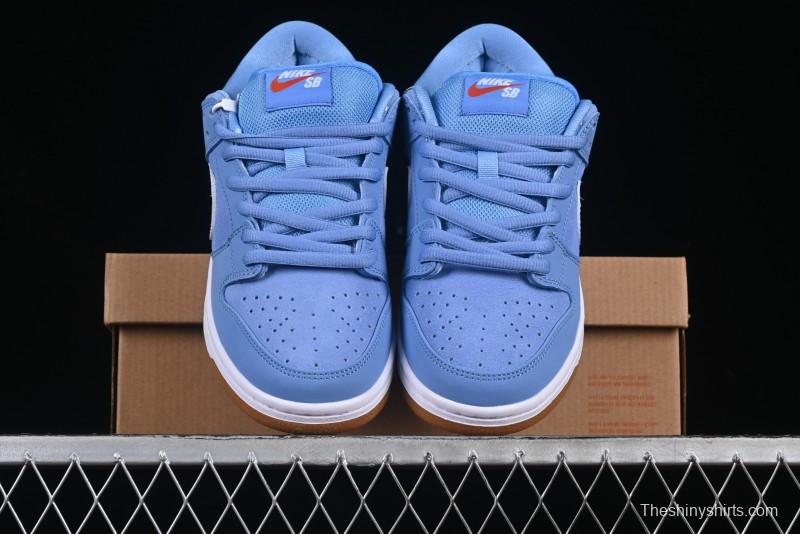 Nike SB Dunk Low Pro ISO University Blue Low-Top Skate Shoes - FJ1674-401
