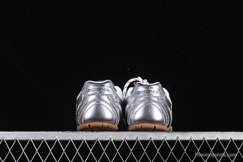 New Balance 530 Metallic Silver Sneakers – Stylish & Sporty Design