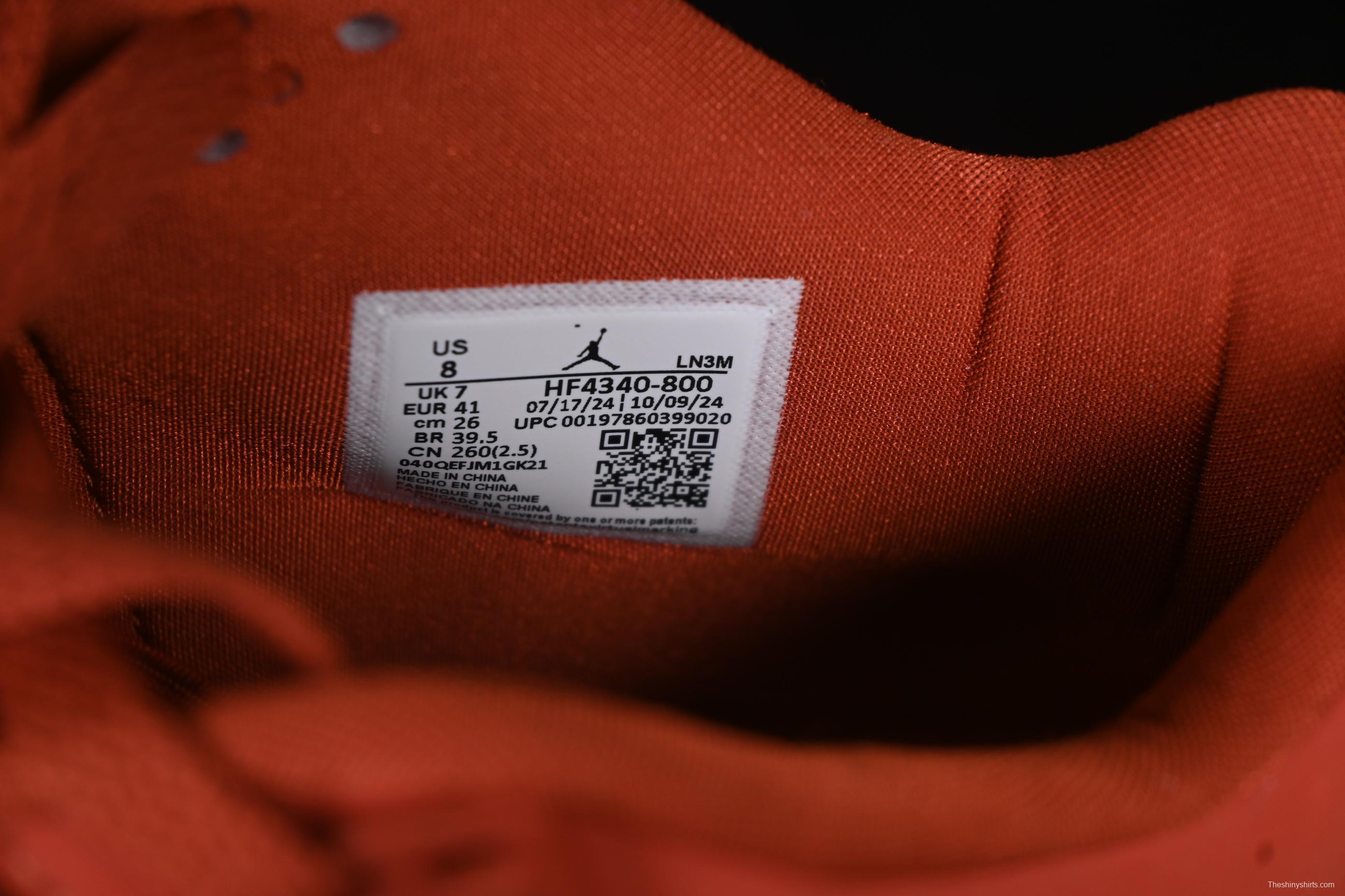 Nike Nigel Sylvester x Air Jordan 4 OG "Brick By Brick" Retro Basketball Shoes - HF4340-800