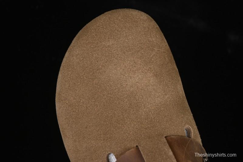 Birkenstock Arizona Soft Footbed Sandals with Suede Leather and Lambswool Lining - G.D4