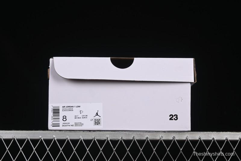 Nike Air Jordan 1 Low AJ1 White Blue Casual Sneakers - DC0774-142