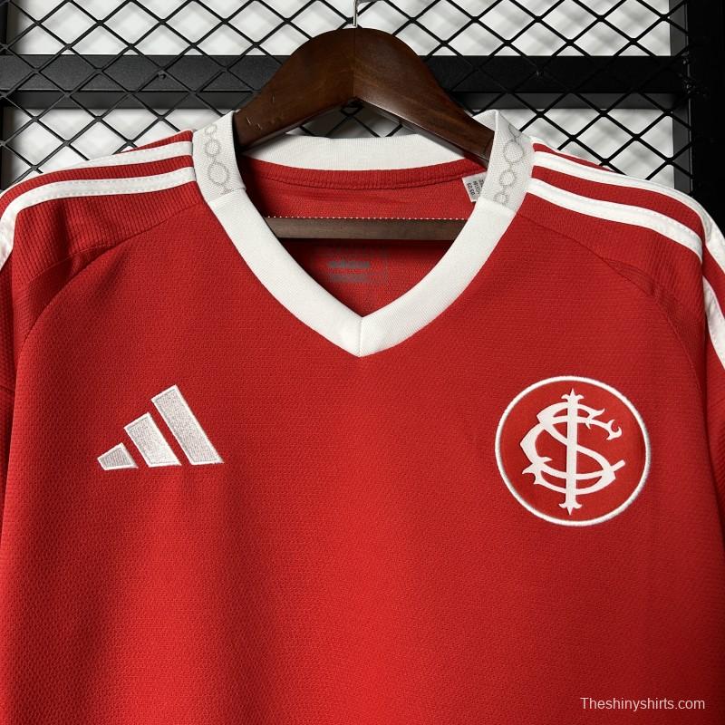 25/26 Long Sleeve Brazil SC Internacional Home Jersey