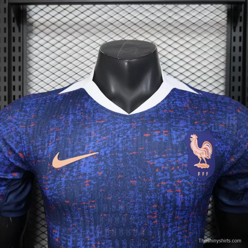 Player Version 2025 France Home Jersey
