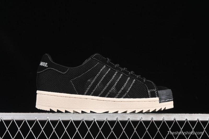 Adidas Clot Superstar IE8879 Shell Toe Casual Sneakers with Serrated Design - IE8879