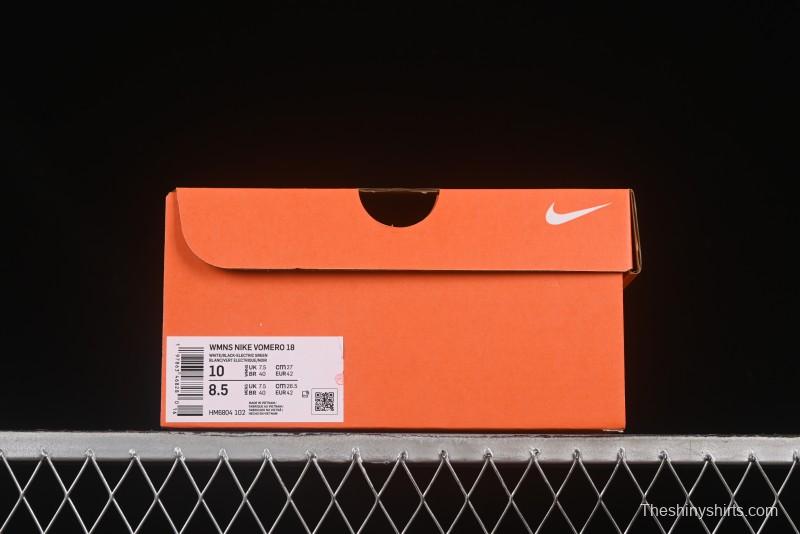 Nike Air Zoom Vomero 18 Lunar Retro Running Shoes with Full-Length Zoom Air Cushion - HM6804-102