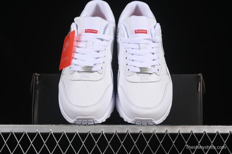 Nike Air Max 1 Retro Running Shoes with Half-Sole Air Cushion - HF8813-100