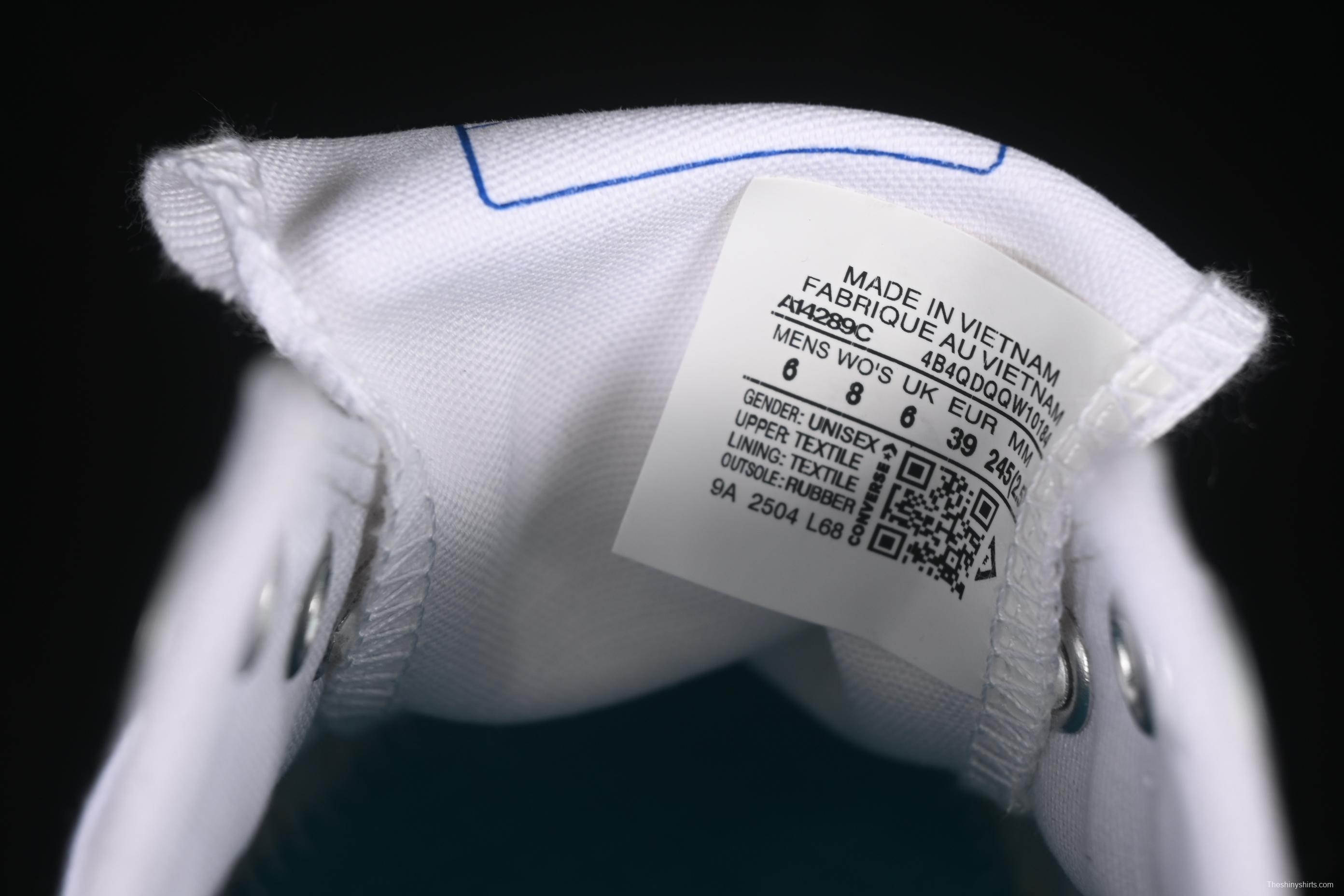 Ader Error x Converse Low-Top Casual Canvas Sneakers with Special Pattern Print - A14289C