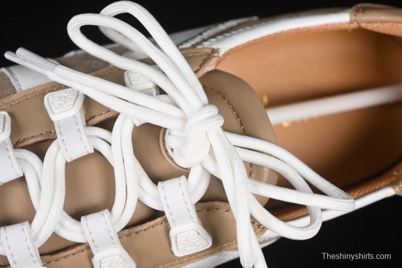 Louis Vuitton Sneakerina Round Toe Lace-Up Ballet Style Flat Training Shoes - N.F6