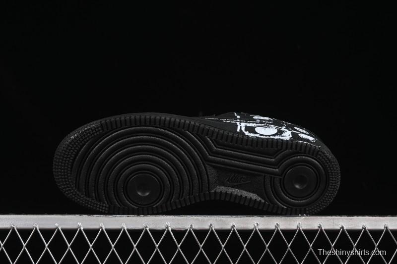 Nike Air Force 1 Low CDG Collaboration Casual Sneakers - 923044-101