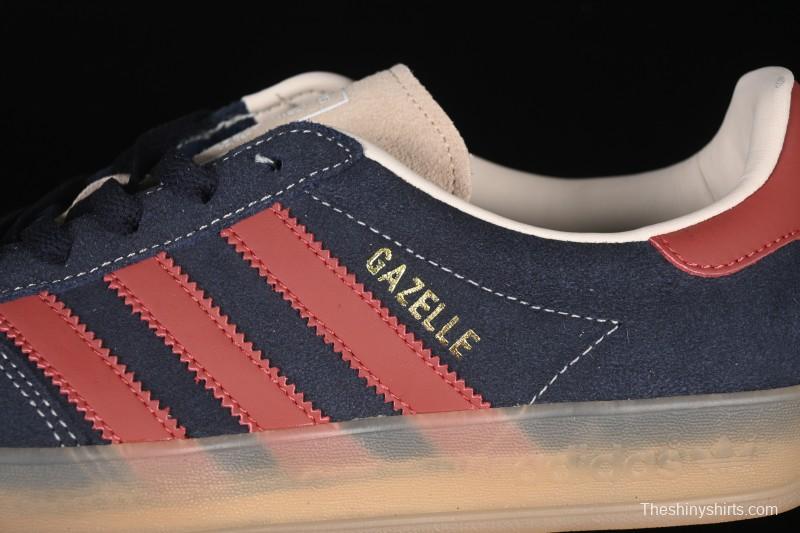 Adidas Originals Gazelle Indoor Retro Casual Slip-Resistant Wear-Resistant Low-Top Skate Shoes - JH5404