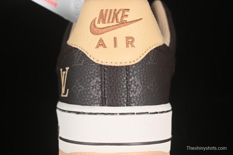 Nike Air Force 1 '07 Low LV Collaboration Coffee Brown Casual Sneakers - LW9279-007