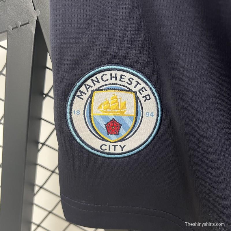 25/26 Manchester City Black Shorts