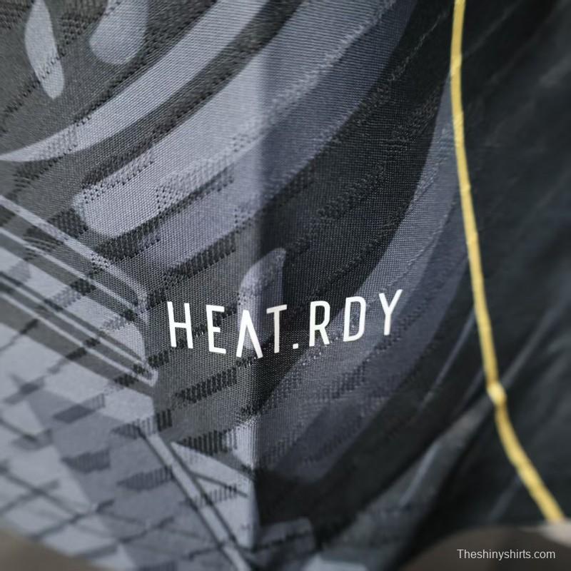 Player Version 2025 Mexico Black with Eagle Feather Pattern Jersey