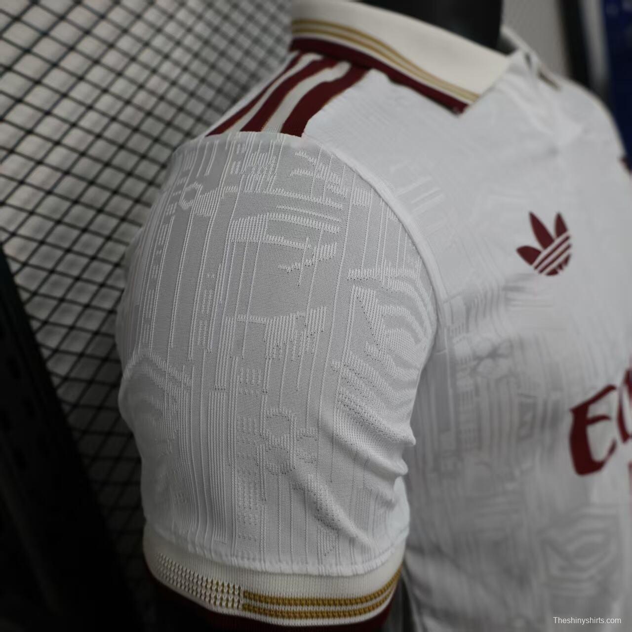 Player Version 25/26 Arsenal Third White Jersey