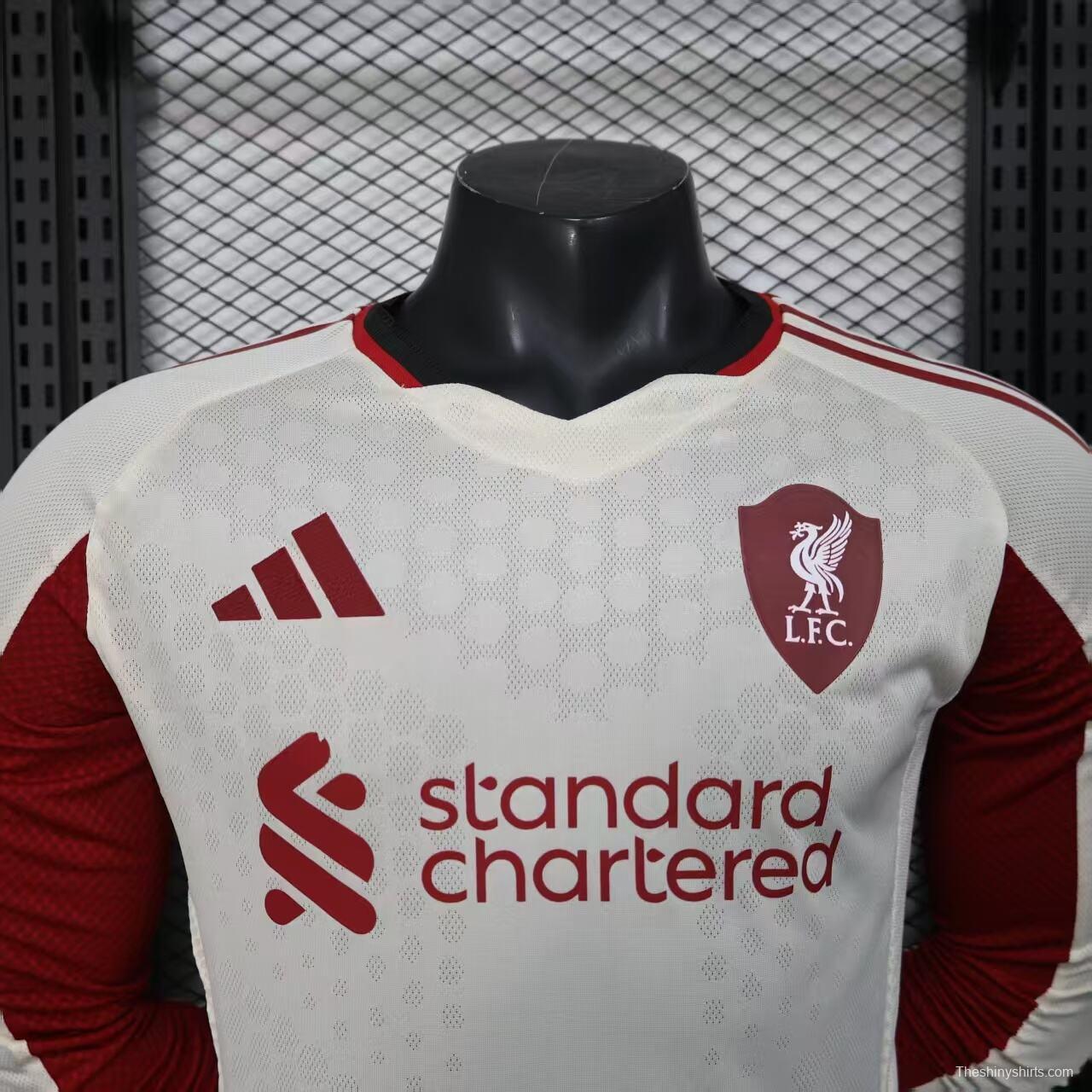 Player Version 25/26 Liverpool Away Long Sleeve Jersey