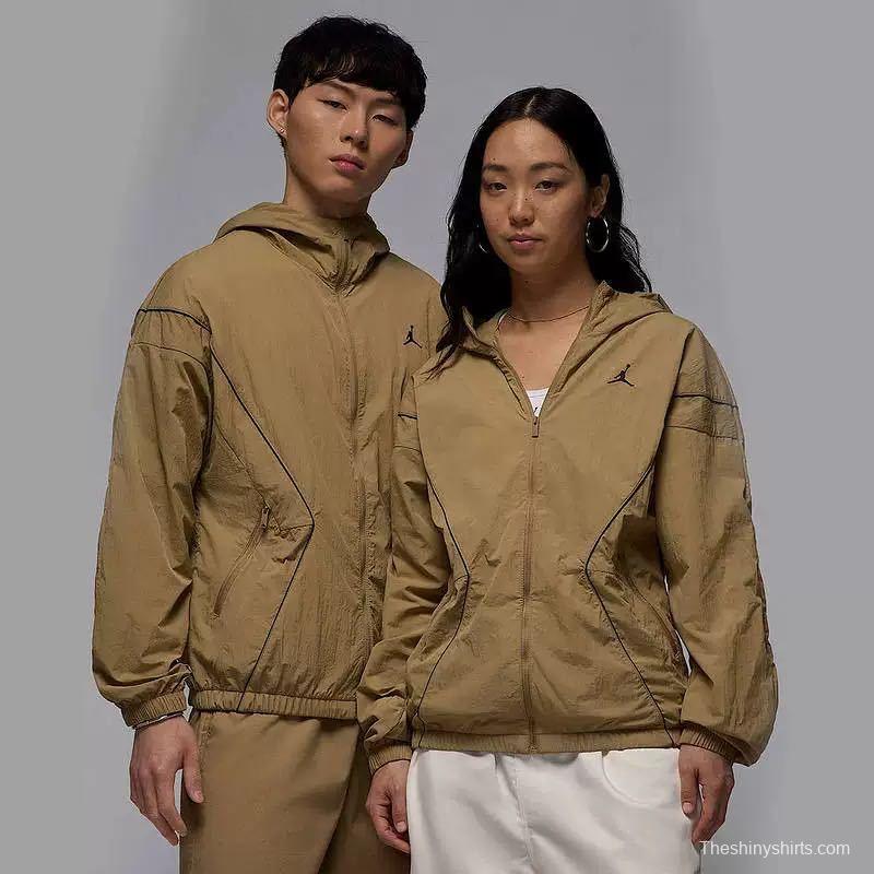 2025 NIKE Air Jordan Black Hoodie Windbreaker