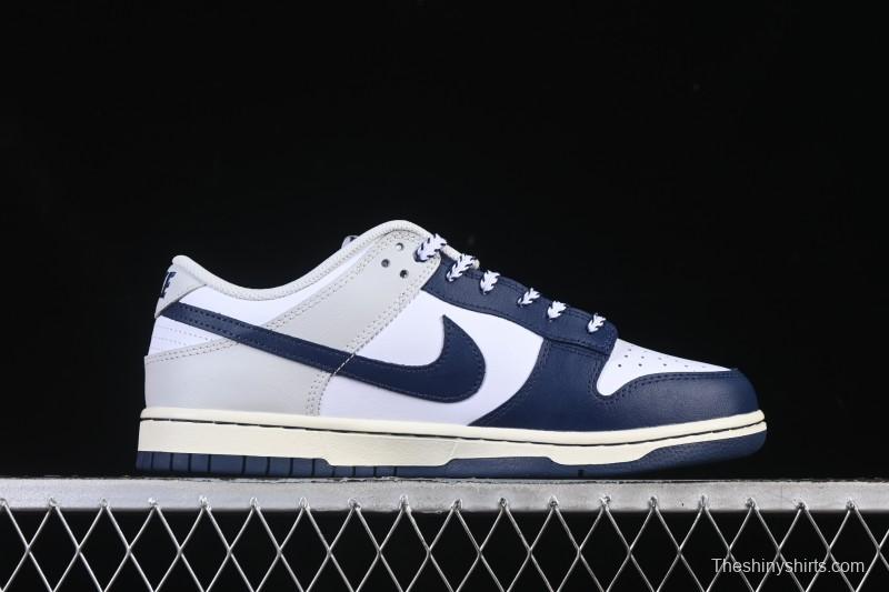 Nike SB Dunk Low Blue White Gray Colorway Low-Top Casual Skate Shoes - IM2222-101