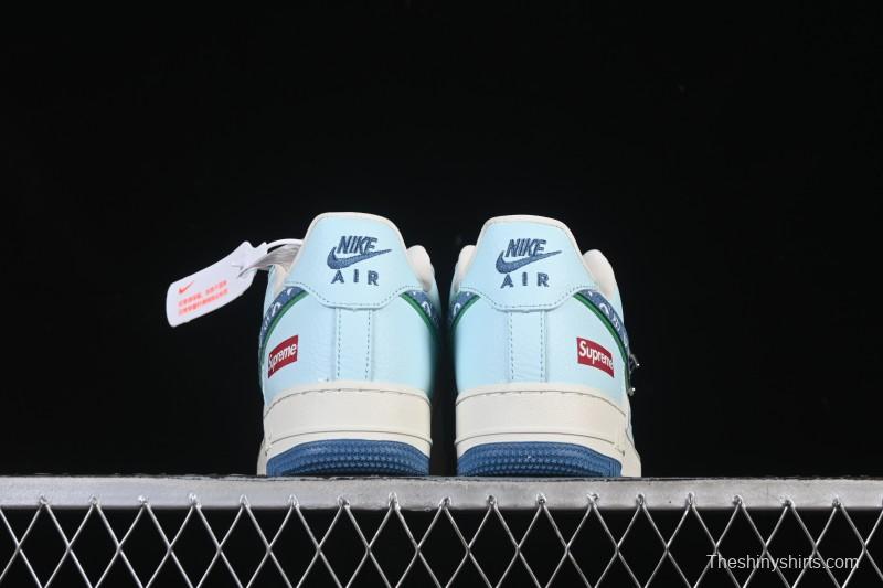 Nike Air Force 1 '07 Low LV Collaboration White Blue Casual Sneakers - YF9511-809