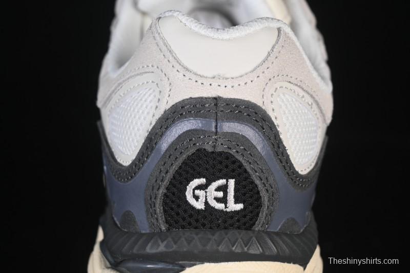 Asics Gel-NYC Retro Running Shoes with Breathable Mesh and Suede Upper - 1203A383-111