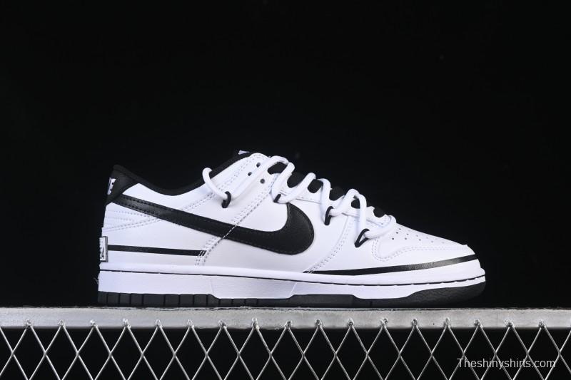 Nike SB Dunk Low Strap Custom Low-Top Casual Skate Shoes - DD1391-100