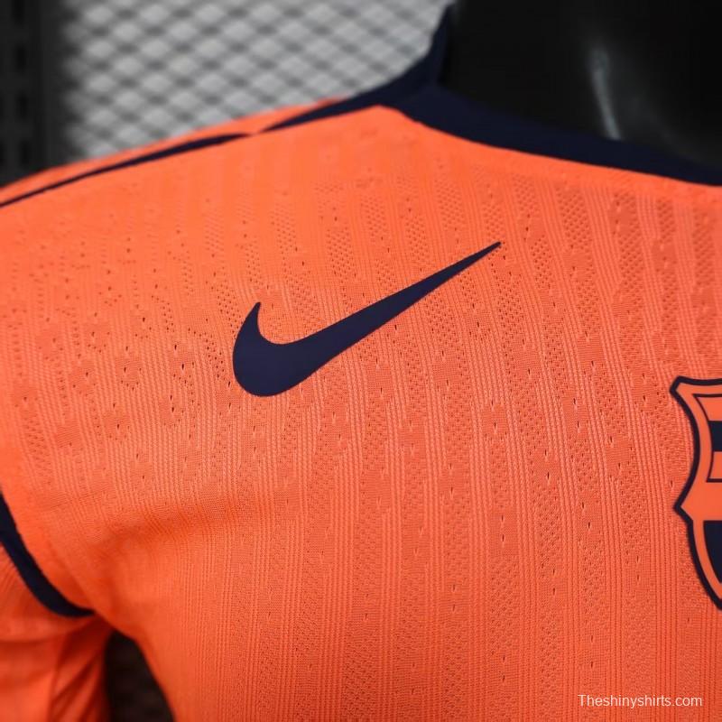 Player Version 25/26 Barcelona Third Long Sleeve Jersey