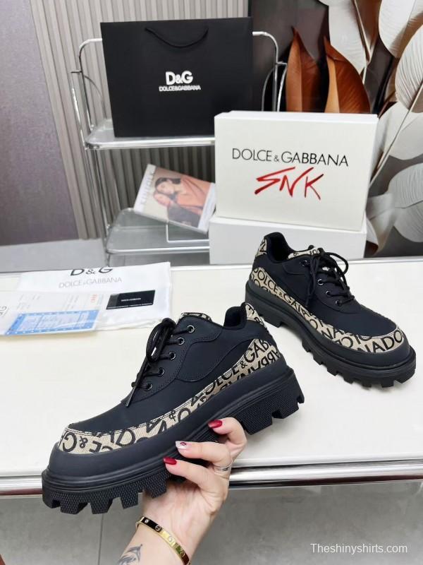 D&G Chunky Derby Casual Shoes - AS00340