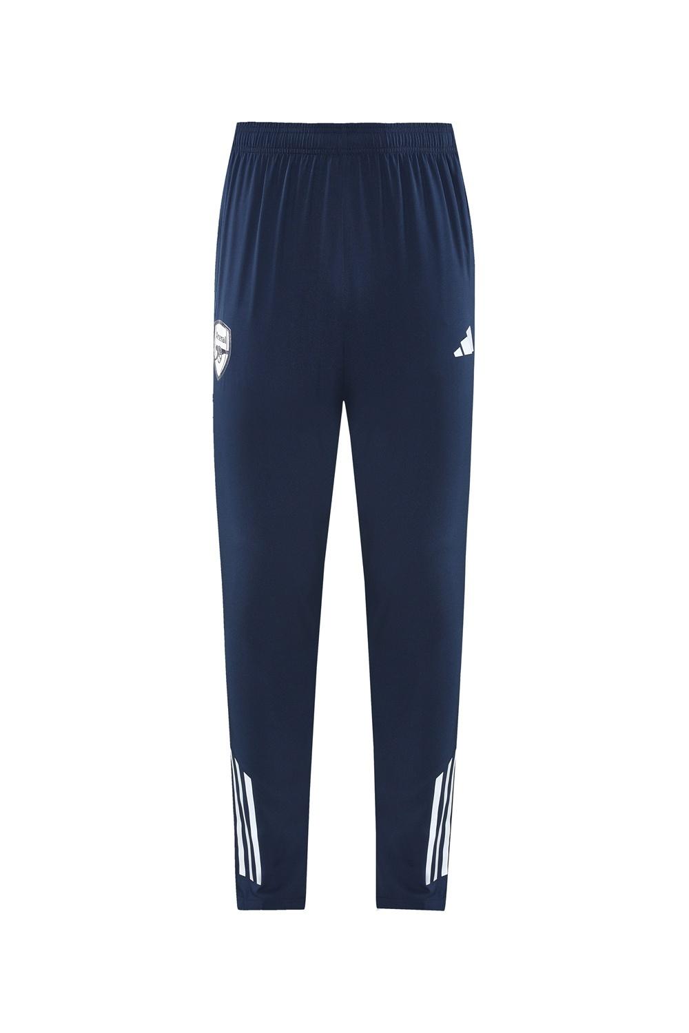 25/26 Arsenal Blue Half Zipper Jacket+Long Pants S-3XL