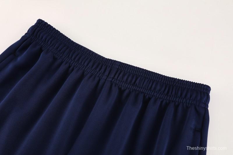 25/26 Napoli Blue/Black Full Zipper Jacket+Long Pants