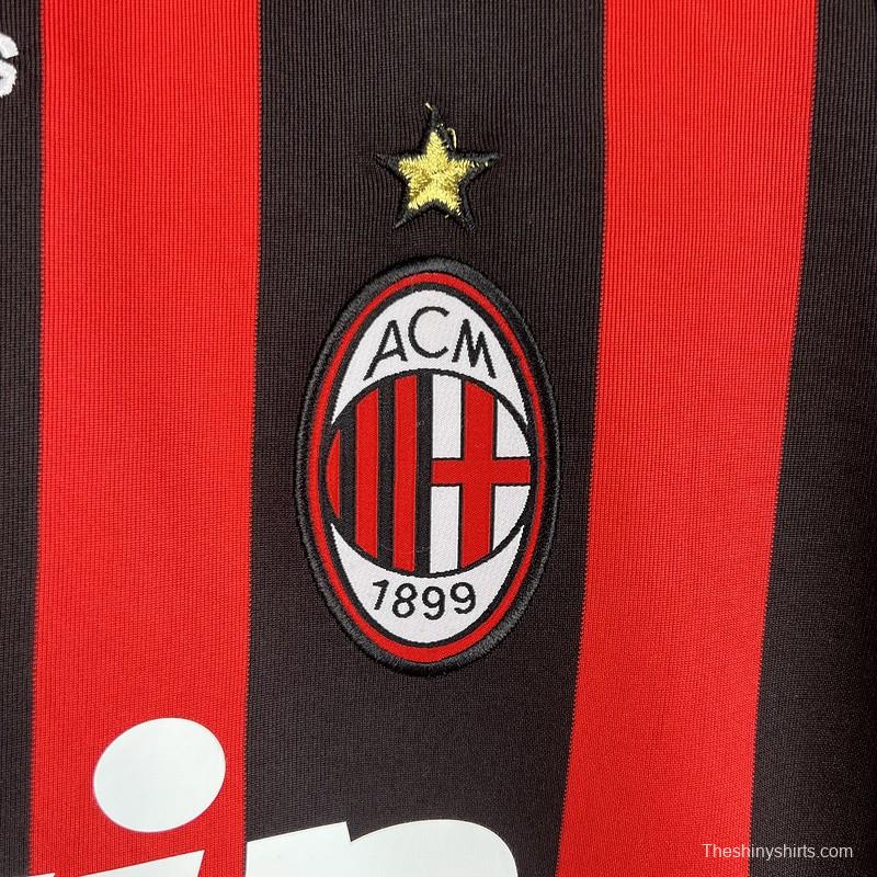 Retro 08/09 AC Milan Home Jersey