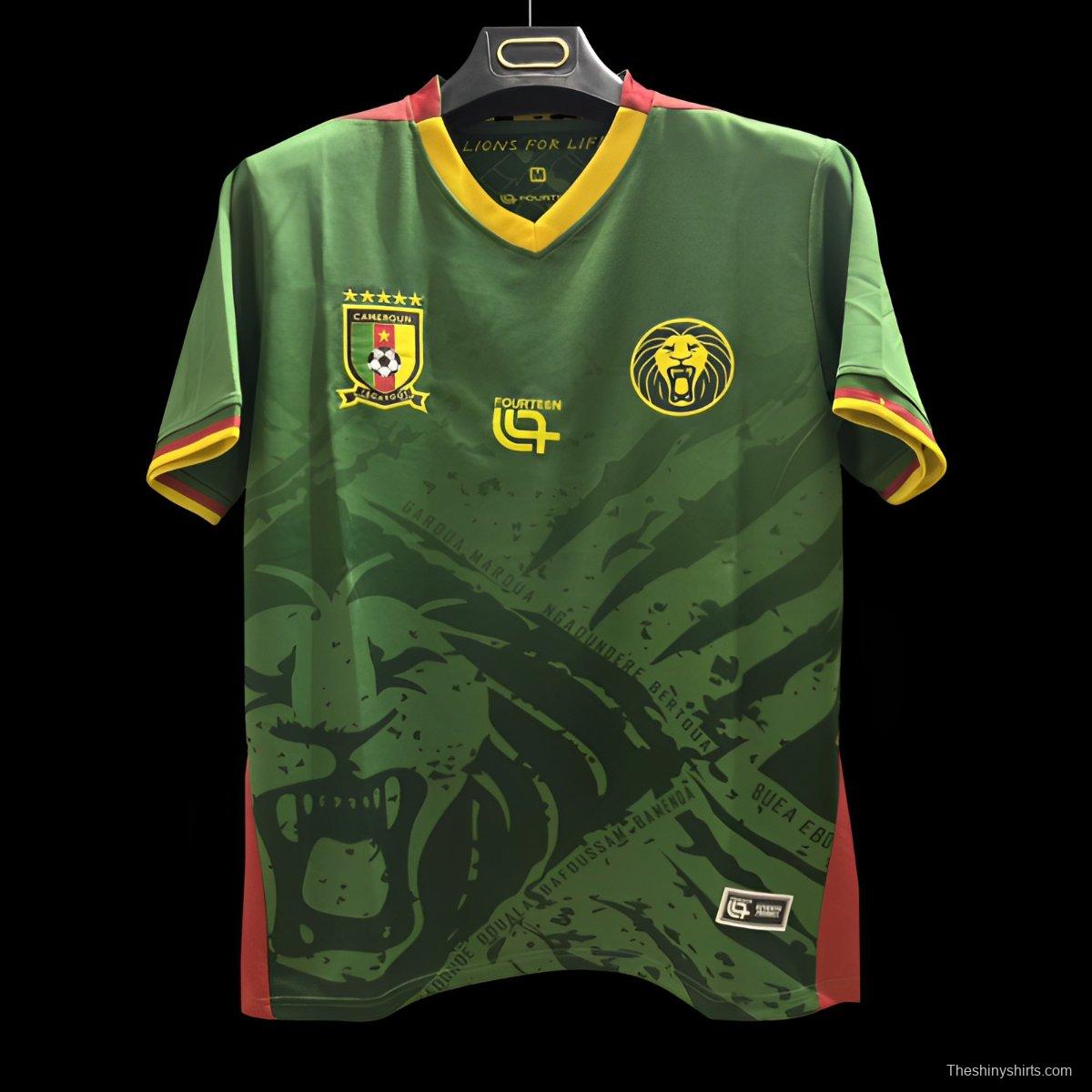 2025 Cameroon Home Jersey