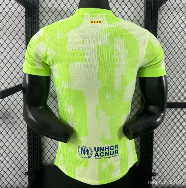 24/25 Barcelona x Travis Scott Third Green Jersey