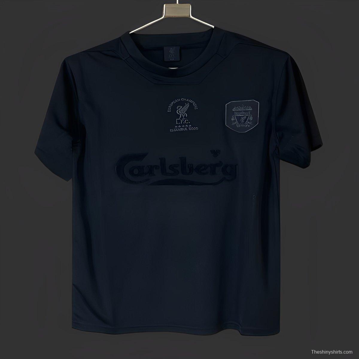 25/26 Liverpool Blackout 2005 Istanbul BLACK Jersey
