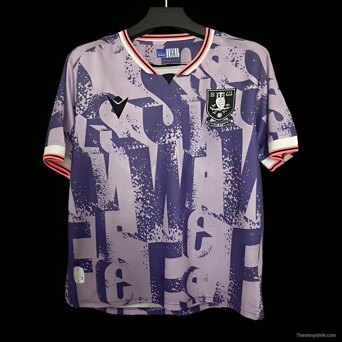 25/26 Sheffield Wednesday Away Purple Jersey