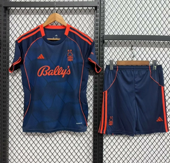 25/26 Kids Nottingham Forest Third Navy Jersey