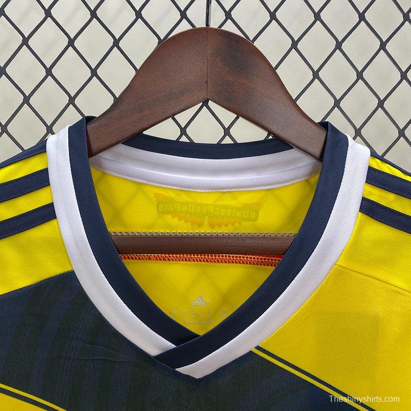 Retro 2014 Colombia Home Jersey